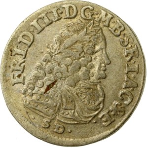Duchy of Prussia, Frederick William I, Six-Reichsthaler, 1699, Königsberg, SD (523)