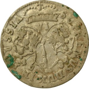 Kniežacie Prusko, Fridrich Viliam I., šesťka z roku 1681, Królewiec, HS (524)