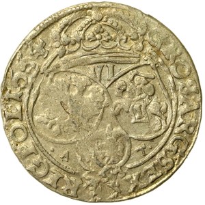 Jan II. Kazimierz, „Szóstak“ 1665 AT, Bydgoszcz (527)