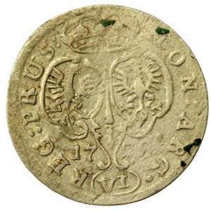 Nemecko, Kniežacie Prusko, Fridrich Viliam I., šesťák z roku 1720, Królewiec (528)