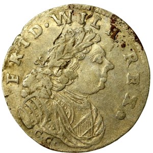 Nemecko, Kniežacie Prusko, Fridrich Viliam I., šesťák z roku 1720, Królewiec (529)