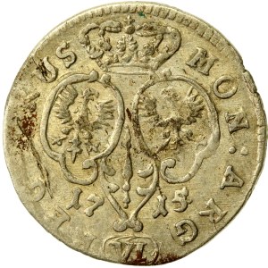 Nemecko, Kniežacie Prusko, Fridrich Viliam I., šesťák z roku 1720, Królewiec (529)