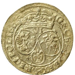 Jan II Kazimierz, Szóstak 1666 AT, Bydgoszcz (533)
