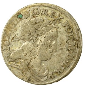 Jan III Sobieski, Szóstak 1678, Bydgoszcz—Leliwa in an oval shield (543)