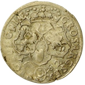 Jan III Sobieski, Szóstak 1682, Bydgoszcz TLB - stemma dei Leliwa (545)