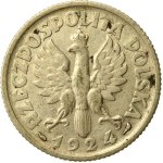 Second Polish Republic, 1 zloty, 1924, "The Reaper" (547)