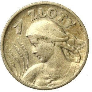 Second Polish Republic, 1 zloty, 1925, The Reaper (549)