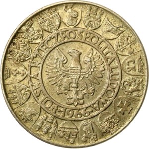 People's Republic of Poland, 100 zlotych, 1966, Mieszko and Dąbrówka (562)
