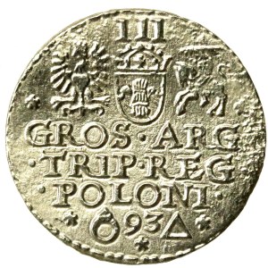 Sigismund III Vasa, Trojak 1593, Malbork (572)