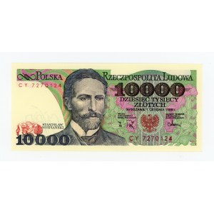 Polská lidová republika, 10 000 zlotých, 1988 CY (464)