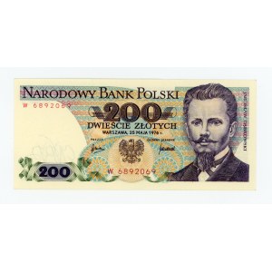 PRL, 200 złotych 1976 W. Rzadkie (484)