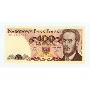 Polská lidová republika, 100 zlotých, 1982, HG (488)