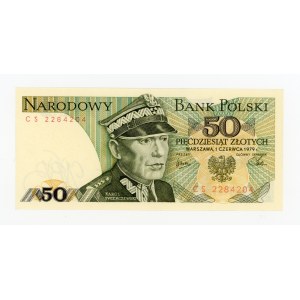 République populaire de Pologne, 50 zlotys 1979 CS (492)