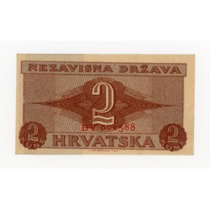 Chorvatsko, 2 kuny 1942 (231)