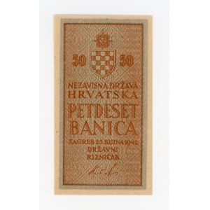 Croatie, 50 Banica 1942 (233)