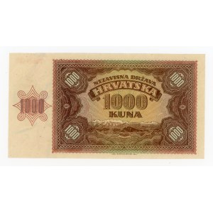 Chorvatsko, 1 000 kun, 1941 (234)