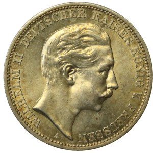 Germania, Prussia, Guglielmo II, 3 marchi 1912 (609)