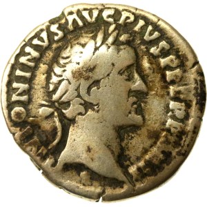 Římská říše, Antoninus Pius (138–161 n. l.), denár (656)