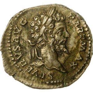 Römisches Reich, Septimius Severus (193–211 n. Chr.), Denar (708)