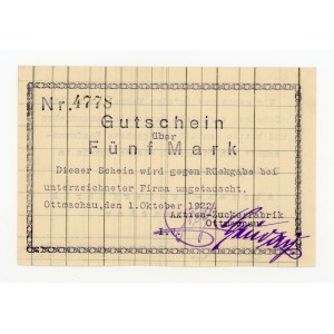 Otmuchów/Ottmachau, 5 mariek 1922 (294)