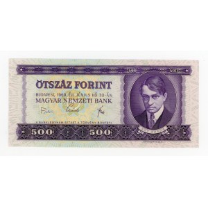 Maďarsko, 500 forintů, 1969 (307)