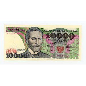 Polská lidová republika, 10 000 zlotých, 1988, AU (431)