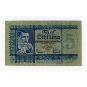 Austria, 5 schillings, 1927 (332)