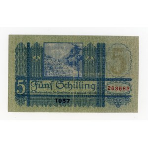 Austria, 5 schillings, 1927 (332)