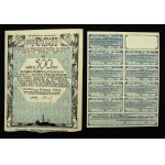 Krosno Spinning and Weaving Works, S.A., 100x500 marks, 1923, Issue IV (348)