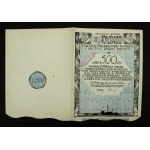 Krosno Spinning and Weaving Works, S.A., 5x500 marks, 1923, Issue V (349)