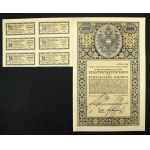 Austria-Hungary, 5,000-korona State Bond, 1916 (373)