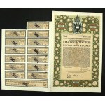 Austria-Hungary, VII 5.5% War Loan 1918, State Treasury Bond for 1,000 crowns (379)