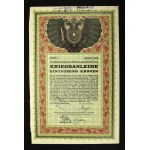 Austria-Hungary, set of 5.5% War Loan 1914, 1,000 crowns and 2,000 crowns. Total: 2 pieces (385)