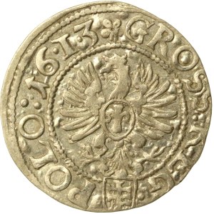 Sigismund III Vasa, grosz, 1613, Kraków (736)