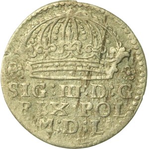 Sigismund III. Wasa, Groschen 1609, Krakau – Lewart (740)