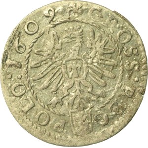 Sigismund III. Wasa, Groschen 1609, Krakau – Lewart (740)