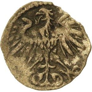 Sigismund II Augustus, Denar, 1553, Vilnius—rare (780)
