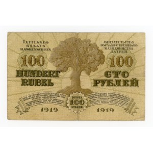 Latvia, 100 rubles, 1919 (413)