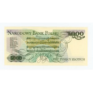 People's Republic of Poland, 5,000 zlotys, 1982, CK (433)