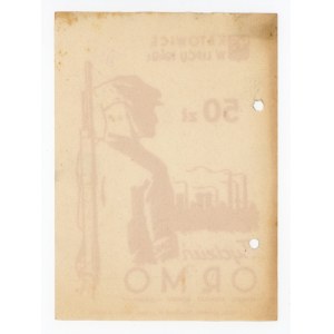 Donation for ORMO Week, 50 złotych 1949 (802)