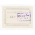 Donation to the Municipal Committee of the National Campaign to Aid Schools, 100 zlotych, 1986 (816)