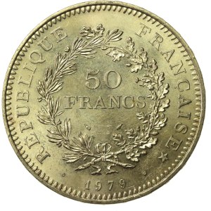 Francúzsko, Piata republika, 50 frankov, 1979 (880)