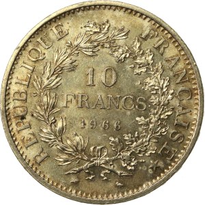 Francia, V Repubblica, 10 franchi 1966 (882)
