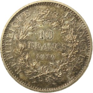 France, Ve République, 10 francs 1970 (886)