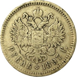 Russland, Nikolaus II., Rubel 1897 (889)