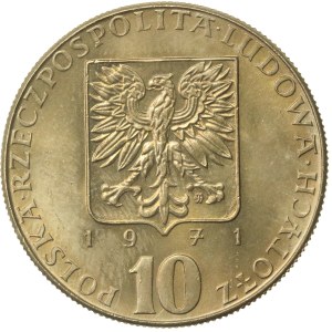 PRL, 10 złotych 1971, FAO (894)