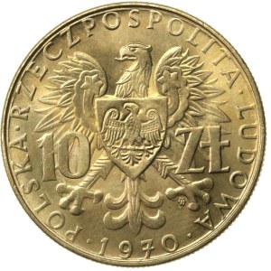 PRL, 10 złotych 1970, Byliśmy - Jesteśmy - Będziemy (897)