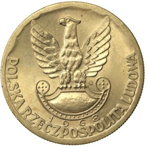 People's Republic of Poland, 10 zlotych, 1968, 25th Anniversary of the Polish People's Army (898)