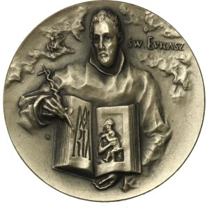 Polská lidová republika, medaile svatého Lukáše. Stříbro (924)