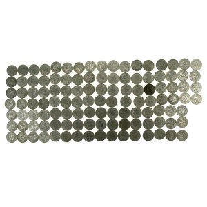 Second Polish Republic, 1923 50 groszy set. Total: 116 pieces (912)